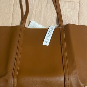 HENNY+LEV Gray Garment Bag and brand new purse tote/carry bag